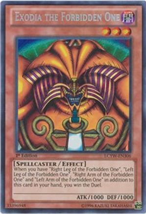 Image of Exodia the Forbidden One (LCYW-EN306) - Legendary Collection 3: Yugi's World 1st Edition