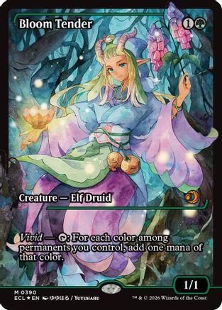 Image of Bloom Tender (0390) (Showcase) (ECL-390) - Lorwyn Eclipsed Foil