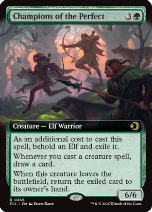 Image of Champions of the Perfect (Extended Art) (ECL-365) - Lorwyn Eclipsed Foil