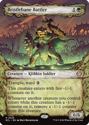 Image of Bristlebane Battler (Showcase) (ECL-325) - Lorwyn Eclipsed