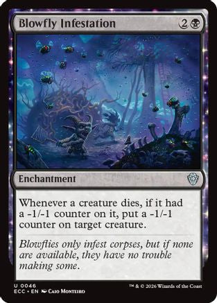 Image of Blowfly Infestation (ECC-046) - Commander: Lorwyn Eclipsed