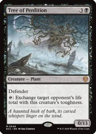 Image of Tree of Perdition (ECC-049) - Commander: Lorwyn Eclipsed