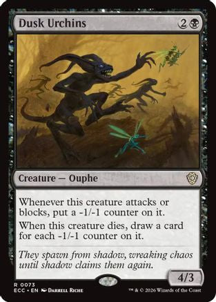 Image of Dusk Urchins (ECC-073) - Commander: Lorwyn Eclipsed
