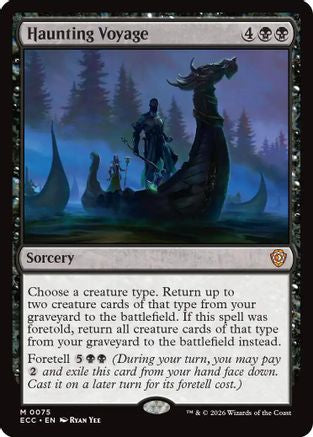 Image of Haunting Voyage (ECC-075) - Commander: Lorwyn Eclipsed