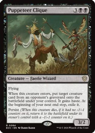 Image of Puppeteer Clique (ECC-084) - Commander: Lorwyn Eclipsed