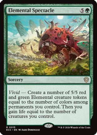 Image of Elemental Spectacle (ECC-015) - Commander: Lorwyn Eclipsed