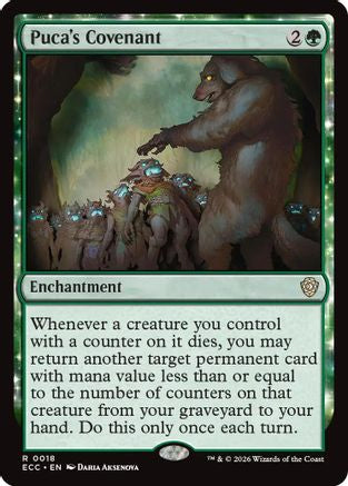 Image of Puca's Covenant (ECC-018) - Commander: Lorwyn Eclipsed