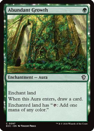 Image of Abundant Growth (ECC-097) - Commander: Lorwyn Eclipsed
