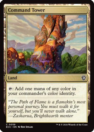 Image of Command Tower (0059) (ECC-059) - Commander: Lorwyn Eclipsed