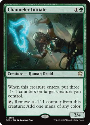 Image of Channeler Initiate (ECC-101) - Commander: Lorwyn Eclipsed