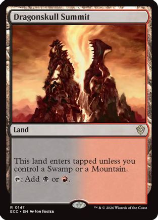 Image of Dragonskull Summit (ECC-147) - Commander: Lorwyn Eclipsed