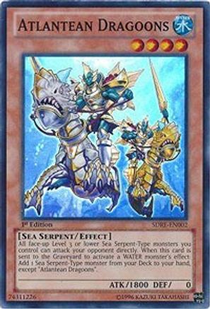 Image of Atlantean Dragoons (SDRE-EN002) - Structure Deck: Realm of the Sea Emperor 1st Edition