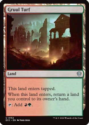 Image of Gruul Turf (ECC-152) - Commander: Lorwyn Eclipsed