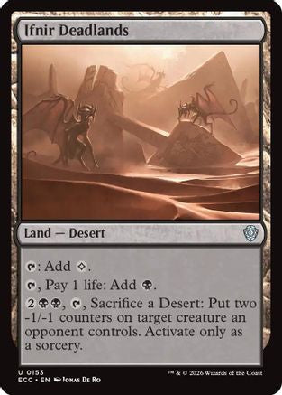 Image of Ifnir Deadlands (ECC-153) - Commander: Lorwyn Eclipsed