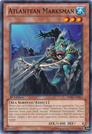 Image of Atlantean Marksman (SDRE-EN003) - Structure Deck: Realm of the Sea Emperor 1st Edition