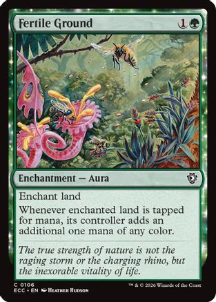 Image of Fertile Ground (ECC-106) - Commander: Lorwyn Eclipsed