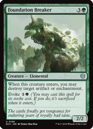 Image of Foundation Breaker (ECC-108) - Commander: Lorwyn Eclipsed
