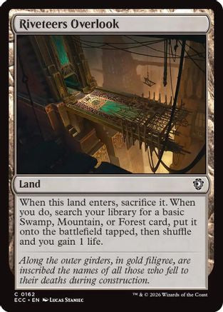 Image of Riveteers Overlook (ECC-162) - Commander: Lorwyn Eclipsed