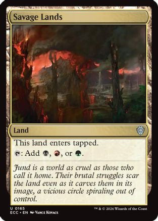 Image of Savage Lands (ECC-165) - Commander: Lorwyn Eclipsed