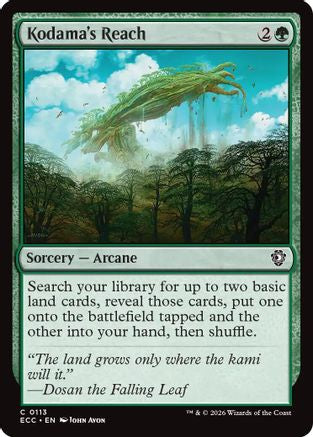 Image of Kodama's Reach (ECC-113) - Commander: Lorwyn Eclipsed