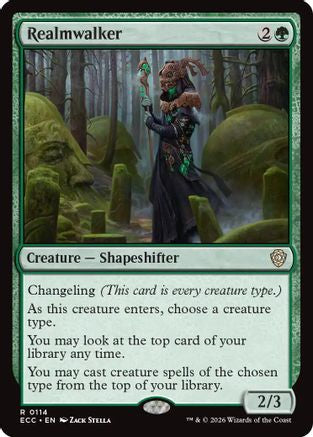 Image of Realmwalker (ECC-114) - Commander: Lorwyn Eclipsed