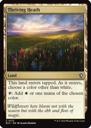 Image of Thriving Heath (ECC-172) - Commander: Lorwyn Eclipsed
