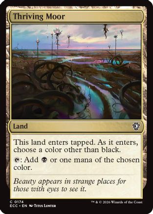Image of Thriving Moor (ECC-174) - Commander: Lorwyn Eclipsed