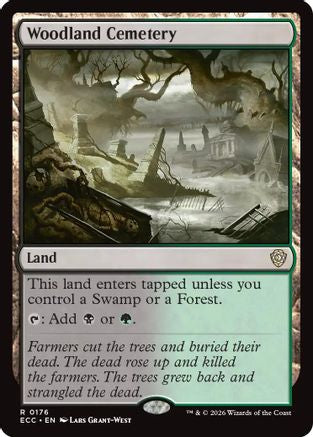 Image of Woodland Cemetery (ECC-176) - Commander: Lorwyn Eclipsed