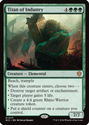 Image of Titan of Industry (ECC-117) - Commander: Lorwyn Eclipsed
