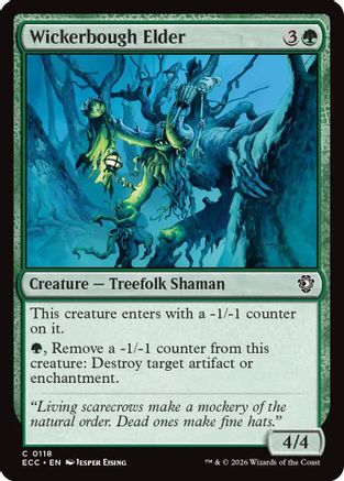 Image of Wickerbough Elder (ECC-118) - Commander: Lorwyn Eclipsed