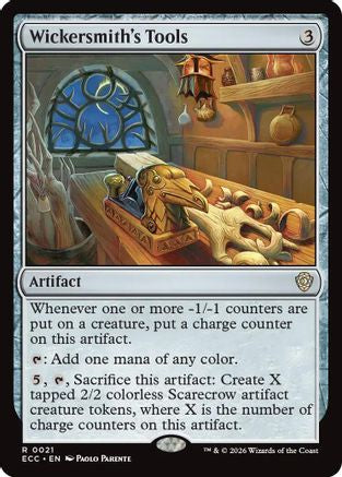 Image of Wickersmith's Tools (ECC-021) - Commander: Lorwyn Eclipsed