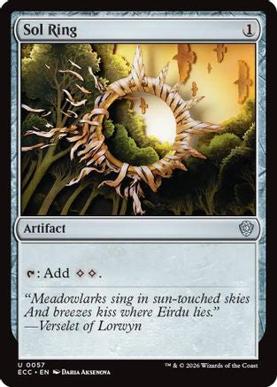 Image of Sol Ring (0057) (ECC-057) - Commander: Lorwyn Eclipsed