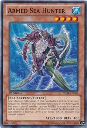 Image of Armed Sea Hunter (SDRE-EN008) - Structure Deck: Realm of the Sea Emperor 1st Edition
