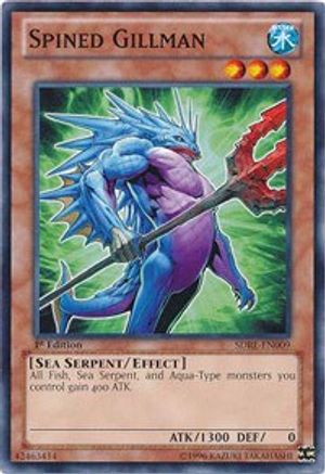 Image of Spined Gillman (SDRE-EN009) - Structure Deck: Realm of the Sea Emperor 1st Edition