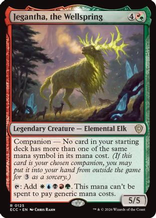 Image of Jegantha, the Wellspring (ECC-125) - Commander: Lorwyn Eclipsed