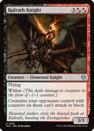 Image of Kulrath Knight (ECC-126) - Commander: Lorwyn Eclipsed