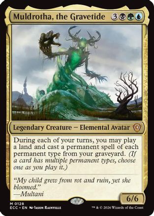 Image of Muldrotha, the Gravetide (ECC-128) - Commander: Lorwyn Eclipsed