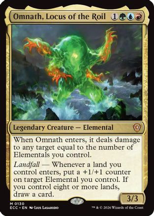 Image of Omnath, Locus of the Roil (ECC-130) - Commander: Lorwyn Eclipsed