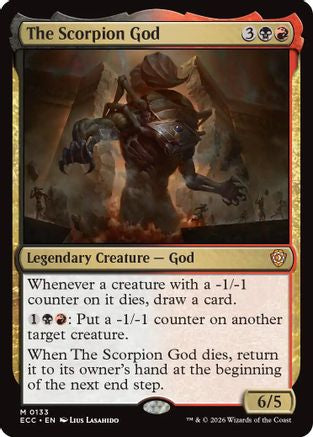 Image of The Scorpion God (ECC-133) - Commander: Lorwyn Eclipsed