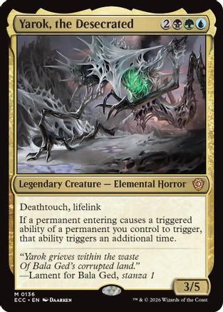 Image of Yarok, the Desecrated (ECC-136) - Commander: Lorwyn Eclipsed
