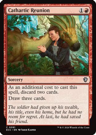 Image of Cathartic Reunion (ECC-091) - Commander: Lorwyn Eclipsed