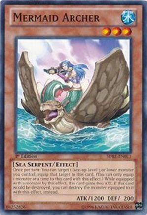 Image of Mermaid Archer (SDRE-EN011) - Structure Deck: Realm of the Sea Emperor 1st Edition