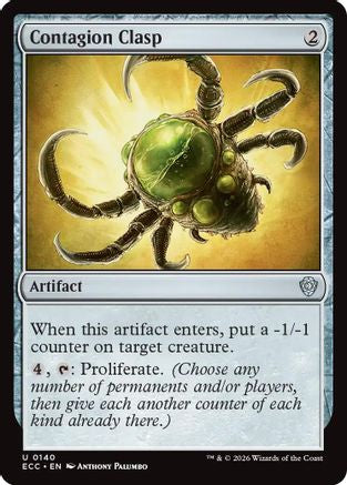 Image of Contagion Clasp (ECC-140) - Commander: Lorwyn Eclipsed