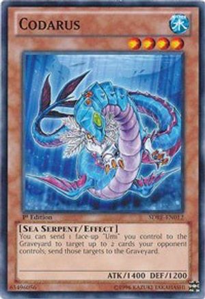 Image of Codarus (SDRE-EN012) - Structure Deck: Realm of the Sea Emperor 1st Edition