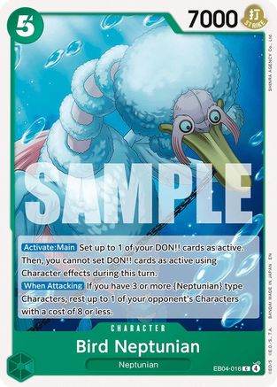 Image of Bird Neptunian (EB04-016) - The Azure Sea's Seven