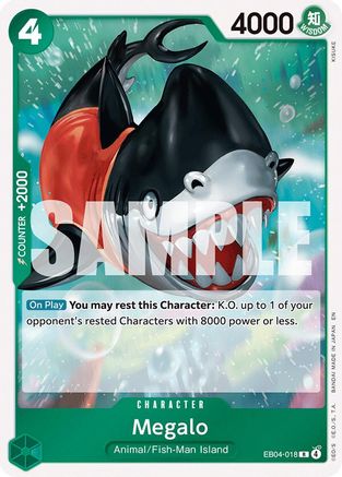 Image of Megalo (EB04-018) - The Azure Sea's Seven Foil