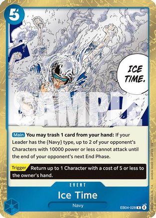 Image of Ice Time (EB04-028) - The Azure Sea's Seven Foil
