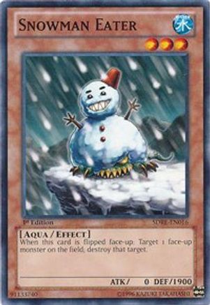 Image of Snowman Eater (SDRE-EN016) - Structure Deck: Realm of the Sea Emperor 1st Edition