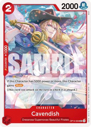 Image of Cavendish (OP14-004) - The Azure Sea's Seven