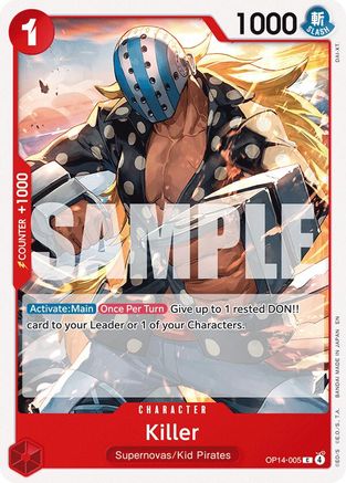Image of Killer (OP14-005) - The Azure Sea's Seven
